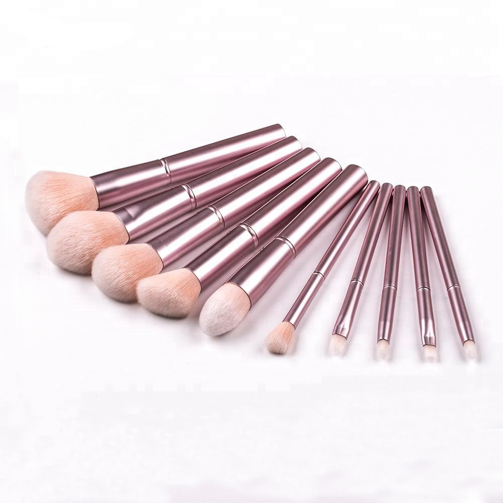 10 pcs makeup brush set