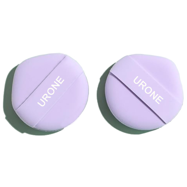 Round Soft Makeup Puff Portable Cotton Beauty Powder Puff purple Cosmetic Puff for Face